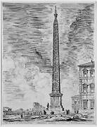 Egyptian Obelisk Erected by Sixtus V in the Piazza of S. Giovanni in Laterano