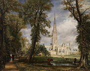 Salisbury Cathedral from the Bishop's Garden