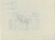 Study for a Monument to a Clergyman [recto and verso]