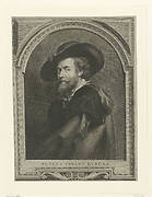 Portret van de schilder Peter Paul Rubens