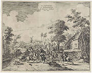 Spanjaarden onder Don Cantelmo bij Borgerhout verslagen, 1643