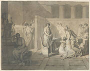 Study for The Lictors Bringing Brutus the Bodies of his Sons