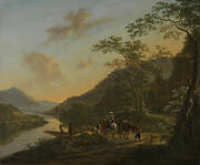 Italian Landscape with Ferry