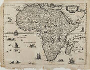 Nova descriptio Africae Map