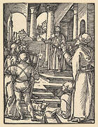 Christ before Pilate, from The Small Passion