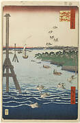 View of Shiba Coast, No. 108 from One Hundred Famous Views of Edo