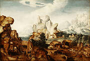 Landscape with a Forge (The Flight into Egypt)