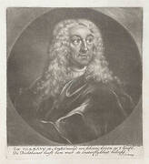 Portret van de dichter Pieter Vlaming