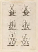 Thirty-Six Jugglers Standing in Pyramids