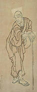 Possible self-portrait of Hokusai