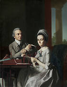 Portrait of Mr. and Mrs. Thomas Mifflin (Sarah Morris)