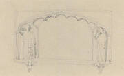 Sketch for a Gothic Monument (the Simcoe Monument?)