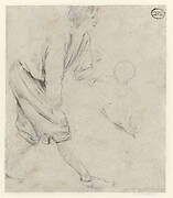 Study of a Man Playing Skittles