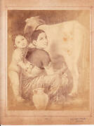 Photograph of the painting 'Yashoda and Krishna'