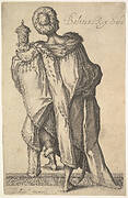 Balthasar, after figure in "The Adoration of the Magi" by Jacques Bellange