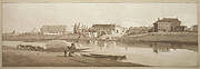 A Selection of Twenty of the Most Picturesque Views in Paris: View of the Palace & Village of Choisi on the Banks of the Seine