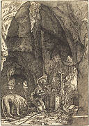 Saint Jerome in the Cave