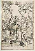 Saint Anthony of Padua adoring the Christ Child in Glory