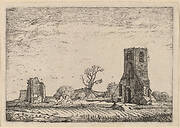 Ruins of a Church (Chapel of Eykenduynen near The Hague)