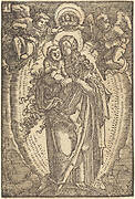 The Virgin Crowned by Angels