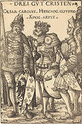 Charlemagne, Arthur and Godfrey