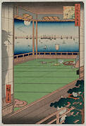 The Moon-Viewing Promontory, from the series One Hundred Views of Famous Places in Edo