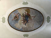 Fresco Diana and cupids