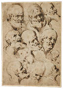 Study of Heads of Apostles