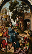 The triumphal entry into Jerusalem