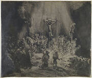 Christ Crucified between the Two Thieves (The Three Crosses)