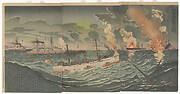 Our Forces' Great Victory in the Battle of the Yellow Sea, Fourth Illustration