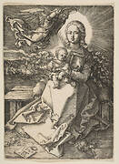 Virgin and Child Crowned by an Angel