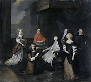 Reception of the Dutch ambassador Hieronymus van Beverningk by the Spanish queen-regent Maria-Anna of Austria, 2 March 1671