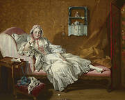 A Lady on Her Day Bed