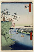 View of Konodai and the Tone River, No. 95 from One Hundred Famous Views of Edo