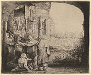 Peter and John Healing the Cripple at the Gate of the Temple