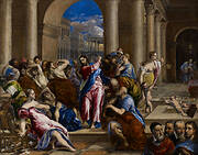 Christ Driving the Money Changers from the Temple