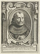 Portret van de Augustijn Adamas Florentinus