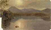 Mounts Katahdin and Turner from Lake Katahdin, Maine