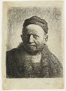 Man wearing a close cap: bust (the artist's father?)