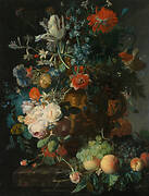 Still Life with Flowers and Fruit