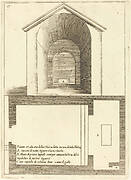 Plan and Elevation of the Church near the House of Caiaphas