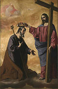 Christ crowning Saint Joseph