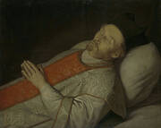 Portrait of Joannes Putkamer (1600-1671) on his Deathbed