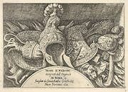 Plate 5: trophies of Roman arms from decorations above the windows on the second floor of the Palazzo Milesi in Rome