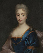 Portrait of The Comtesse de La Fayette (Marie-Madeleine Pioche De la Vergne)