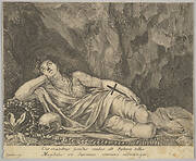 St. Mary Magdalen Reclining in a Grotto