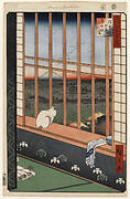 Asakusa Ricefields and Torinomachi Festival, No. 101 from One Hundred Famous Views of Edo