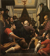 The funeral of Michelangelo in San Lorenzo