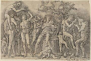 Bacchanal with a Wine Vat